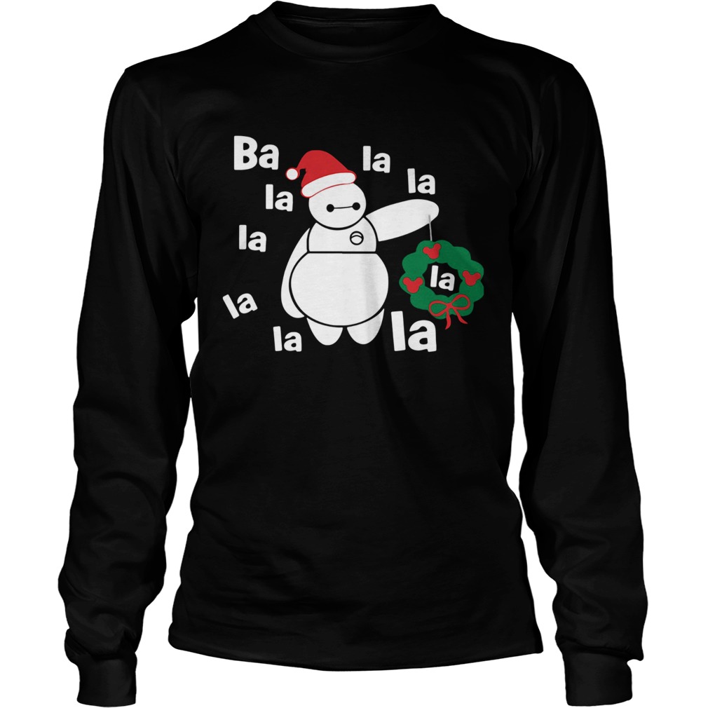Christmas Big Hero 6 Baymax Ba La La La LongSleeve