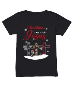 Christmas is all about Jesus Groot cross  Classic Women's T-shirt