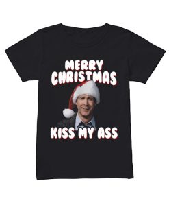 Clark Griswold Merry Christmas Kiss My Ass  Classic Women's T-shirt