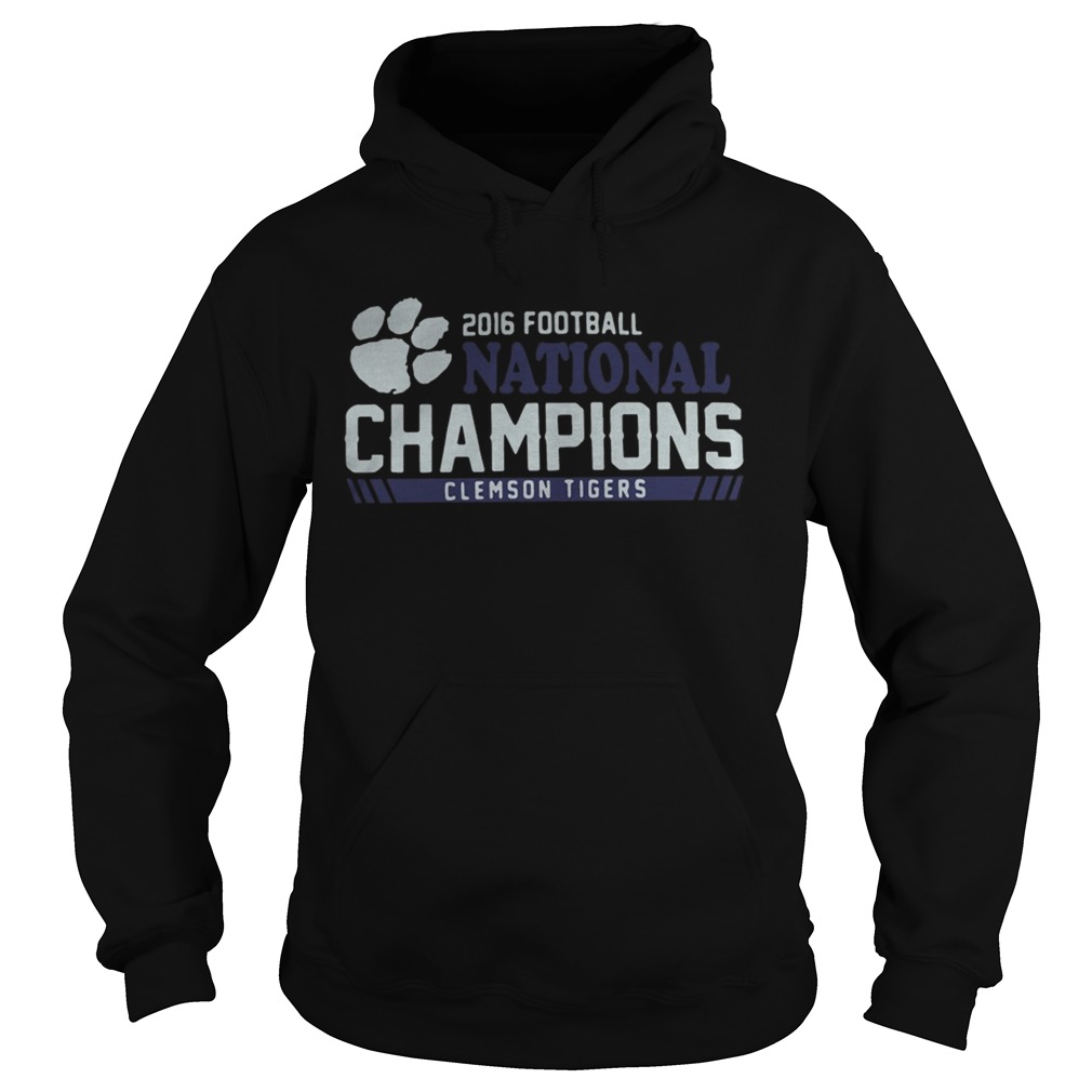 Clemson Tigers football 2016 National Champions Hoodie