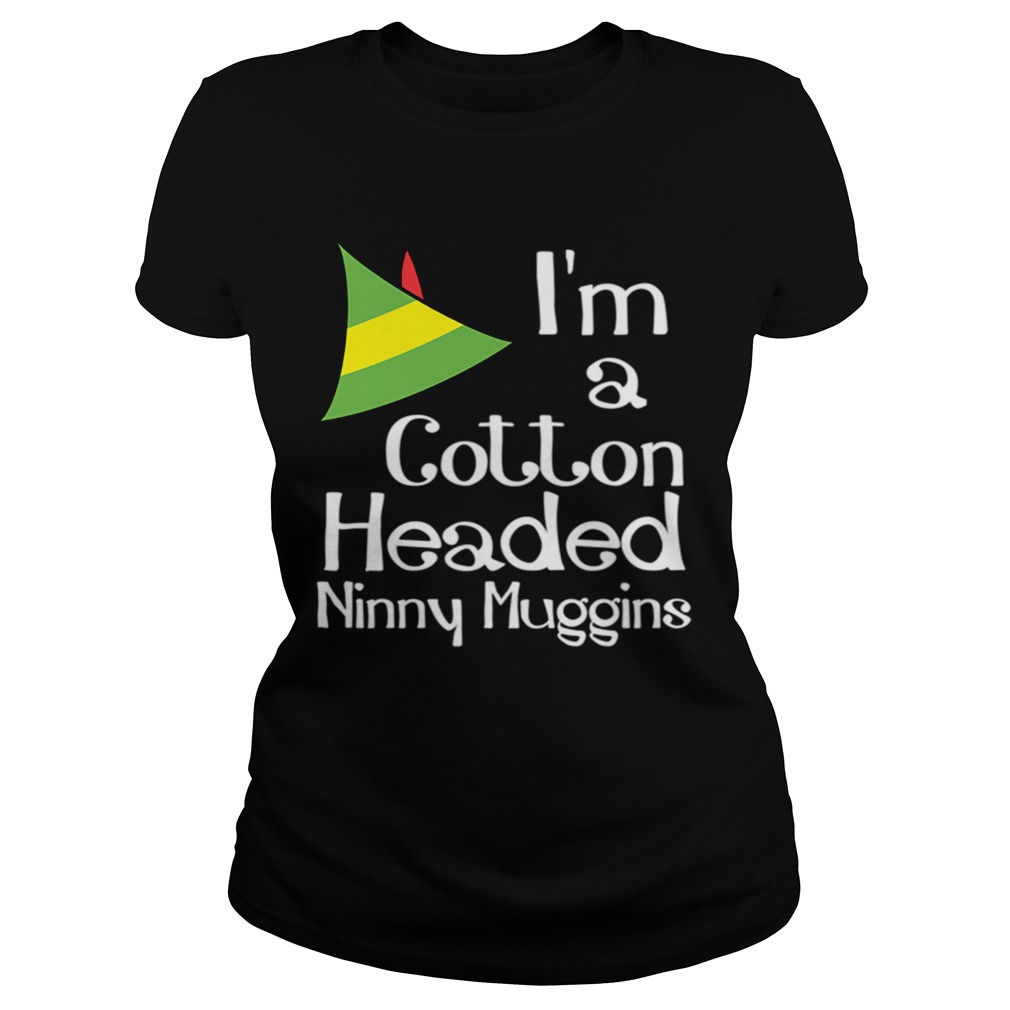 Cotton Headed Ninny Muggins Buddy The Elf Hat Graphic Classic Ladies
