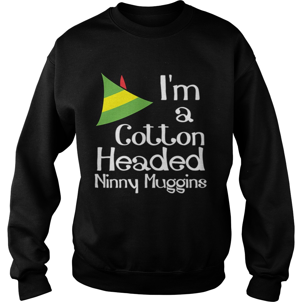 Cotton Headed Ninny Muggins Buddy The Elf Hat Graphic Sweatshirt