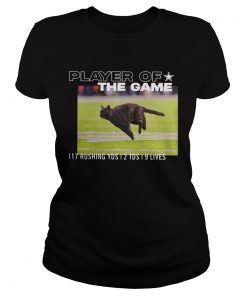 Dallas Cowboys Black Cat Player Of The Game 117 Rushing YSD 2 TDS 9 Lives  Classic Ladies