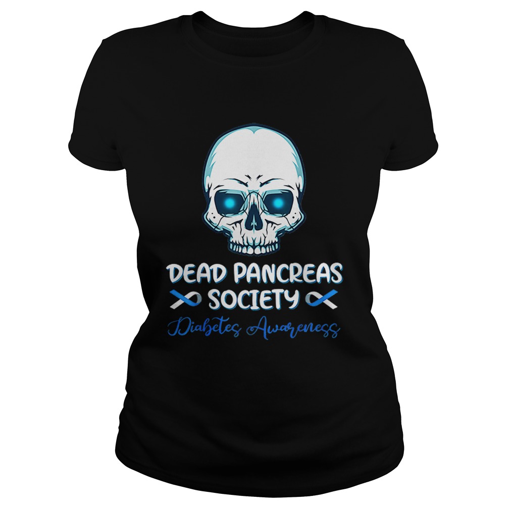 Dead Pancreas Society Diabetes Awareness Classic Ladies