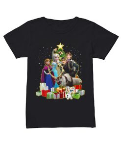 Disney Frozen Characters Merry Christmas Gifts  Classic Women's T-shirt