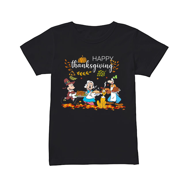 Disney Happy Thanksgiving Shirt Classic Women's T-shirt