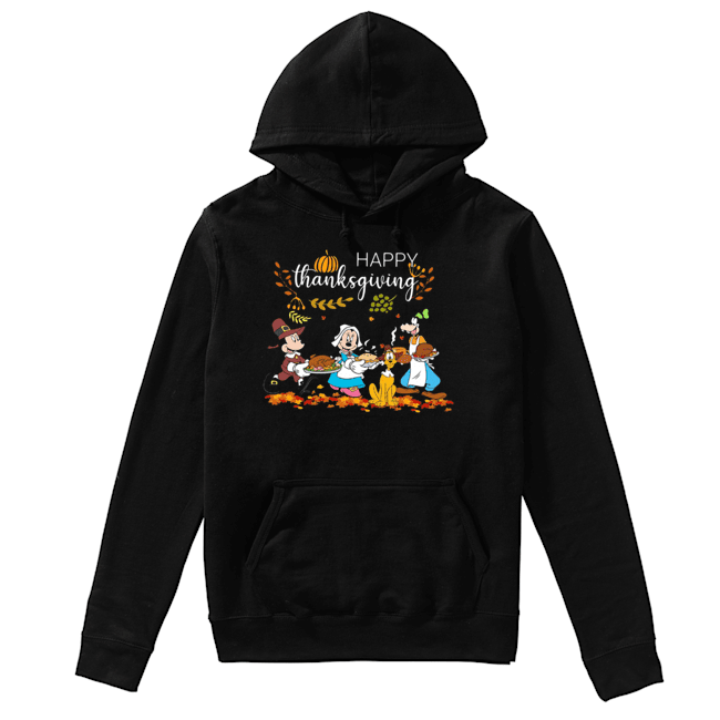 Disney Happy Thanksgiving Shirt Unisex Hoodie