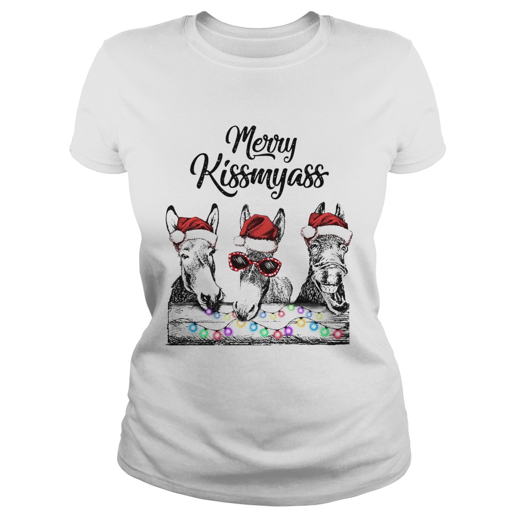 Donkeys Merry Kissmyass Classic Ladies