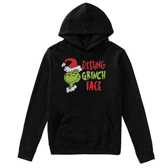 Dr Seuss Primark Resting Grinch Face Unisex Hoodie