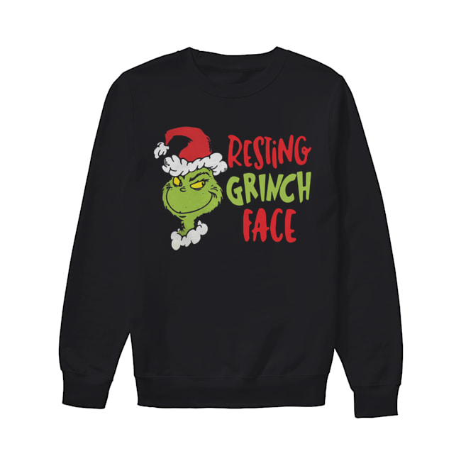 Dr Seuss Primark Resting Grinch Face Unisex Sweatshirt