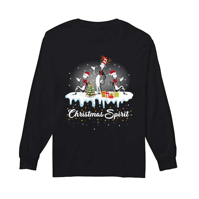 Dr. Seuss Christmas Spirit Long Sleeved T-shirt 