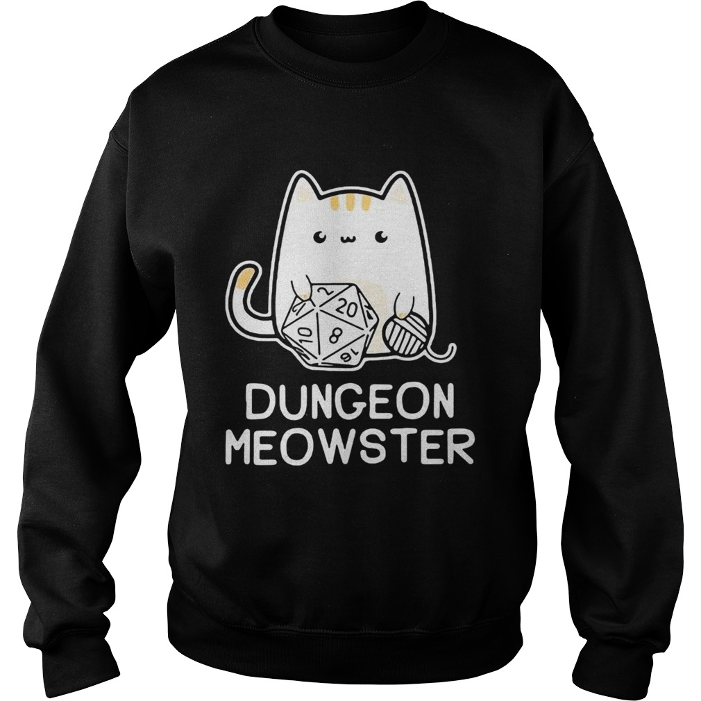 Dungeon meowster dungeons and dragons cat Sweatshirt