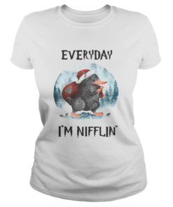 Everyday Im Nifflin Christmas  Classic Ladies