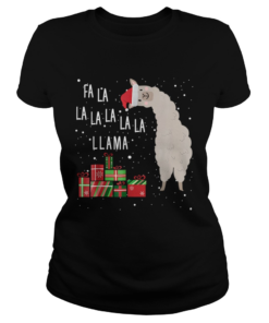 Fa La La Llama Christmas  Classic Ladies