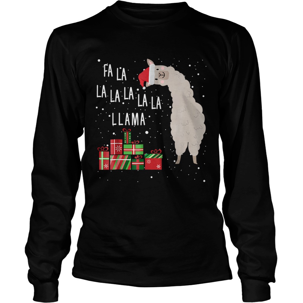 Fa La La Llama Christmas LongSleeve