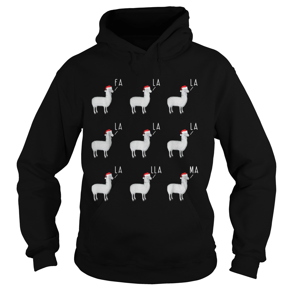 Fa La La Llama Hoodie