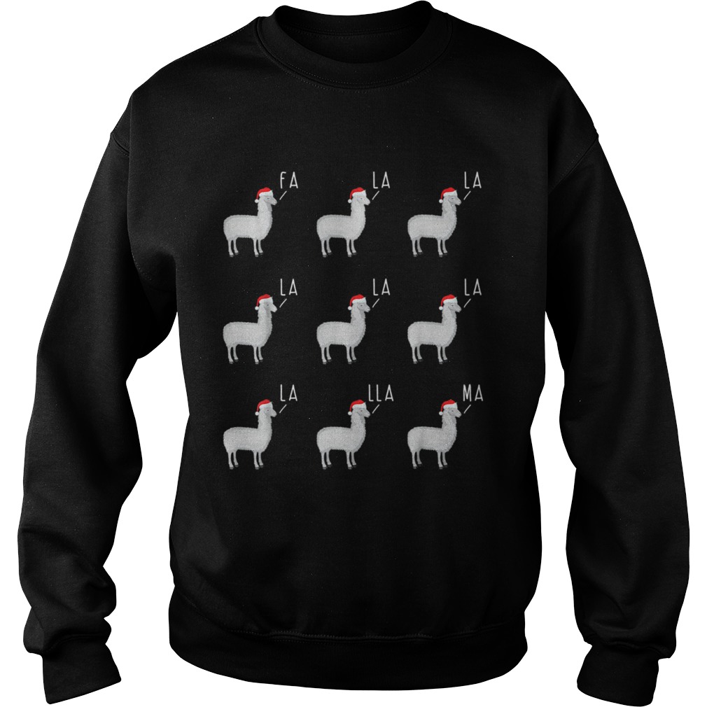 Fa La La Llama Sweatshirt