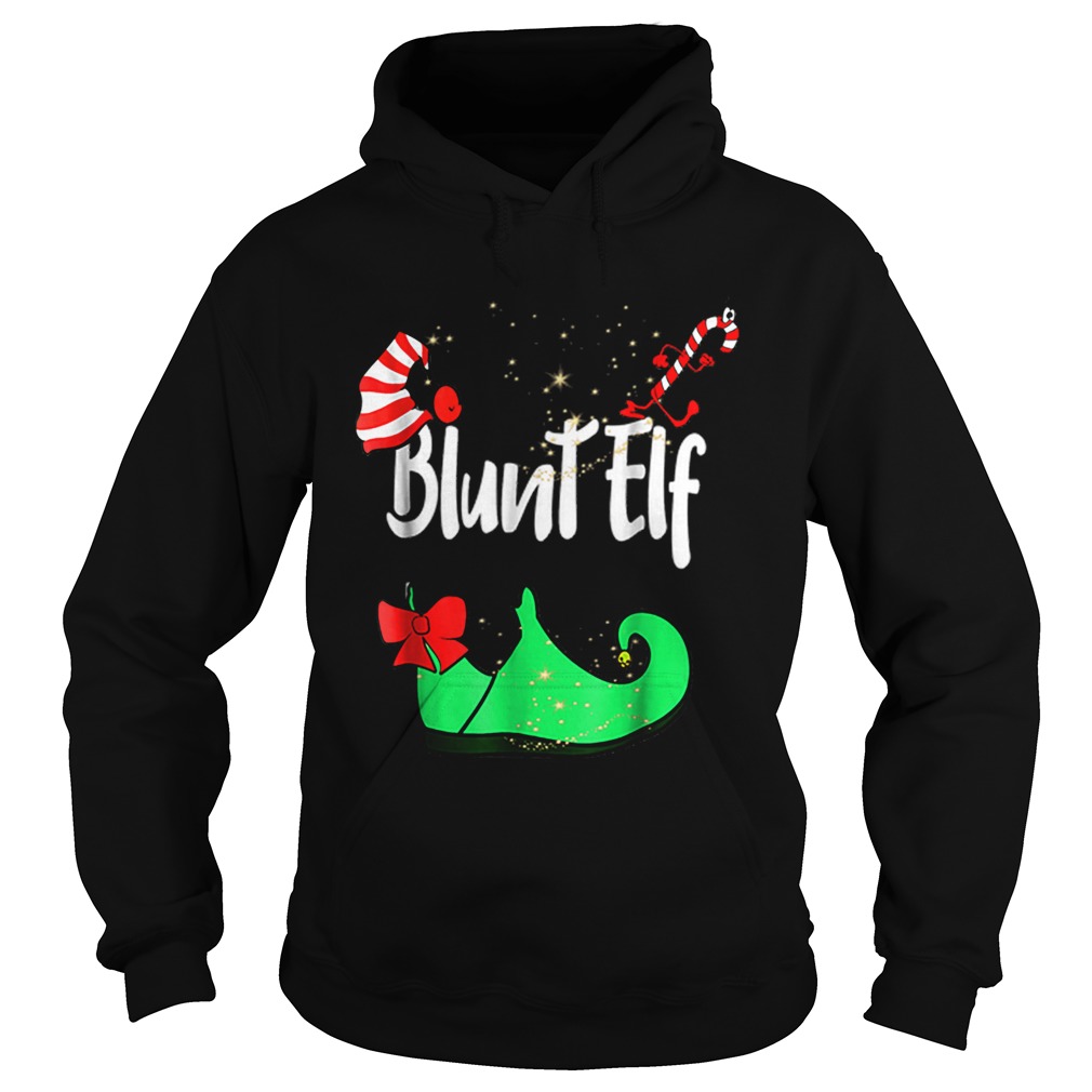 Family Matching Blunt Elf Christmas Hoodie