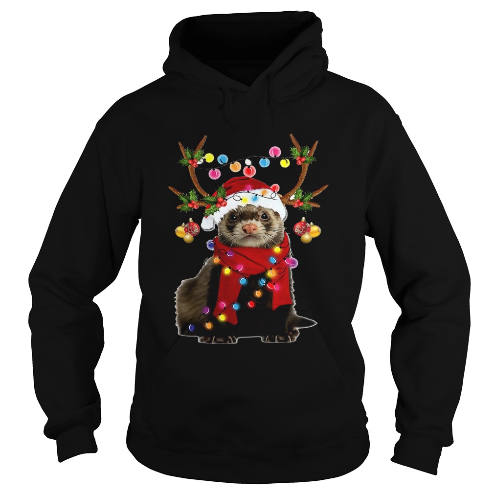 Ferret Gorgeous Reindeer Crewneck Hoodie