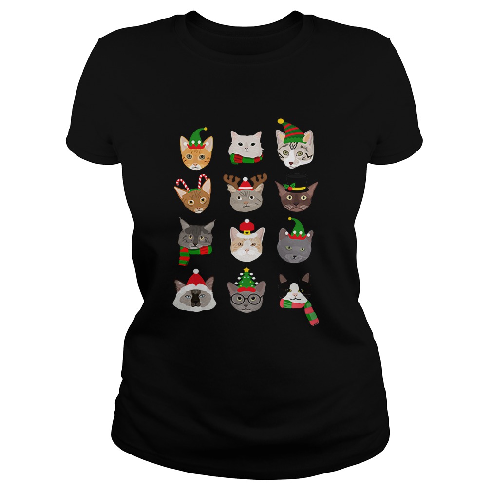 Festive Cats Christmas Classic Ladies