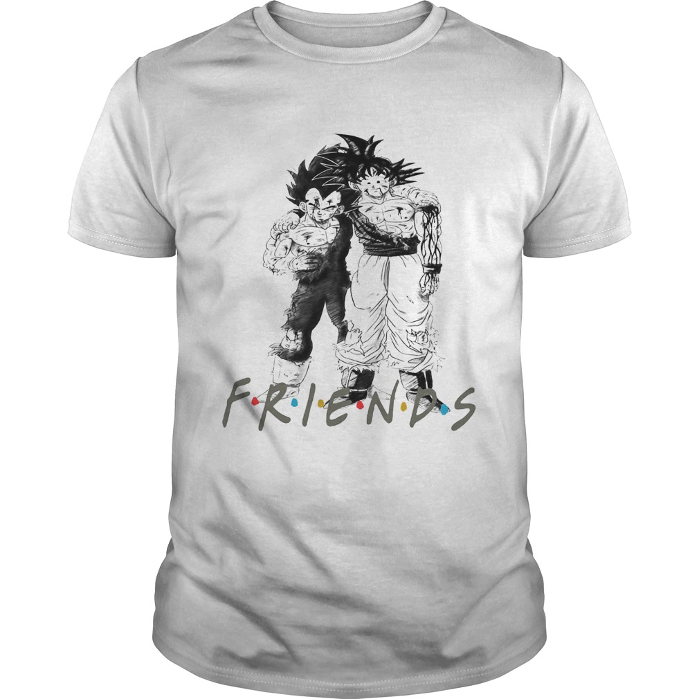 Friends Tv Show Goku and Vegeta shirt - T Shirt Classic