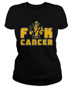 Fuck Appendix Cancer Deadpool Funny Cancer Awareness  Classic Ladies