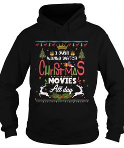 Funny Christmas Movie all day  Hoodie