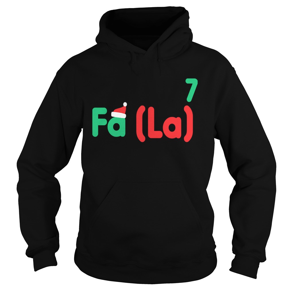 Funny Math FaLaLa Christmas Hoodie
