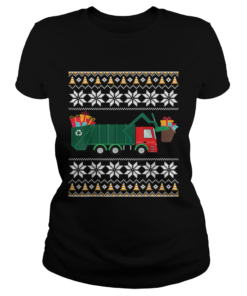 Garbage Truck Christmas  Classic Ladies