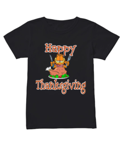 Garfield Happy Thanksgiving  Classic Women's T-shirt