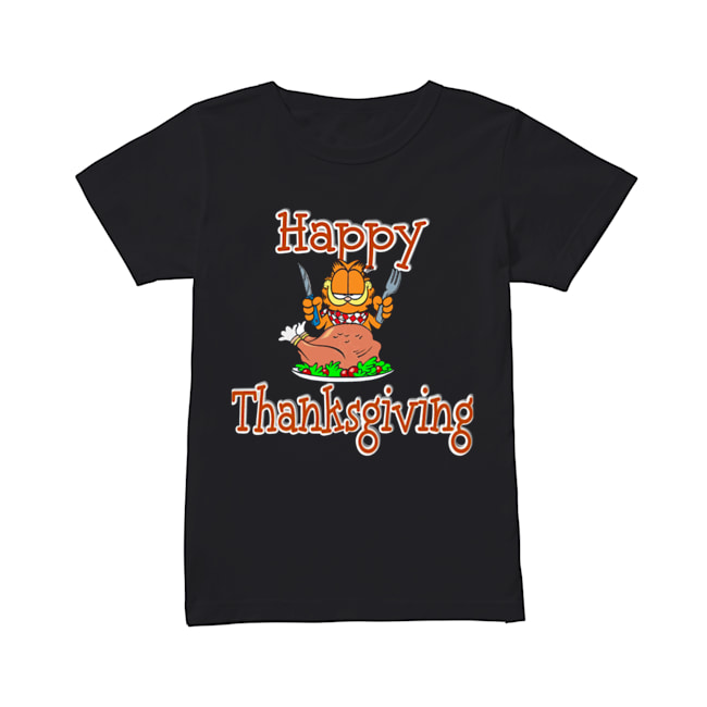Garfield Happy Thanksgiving Classic Women's T-shirt