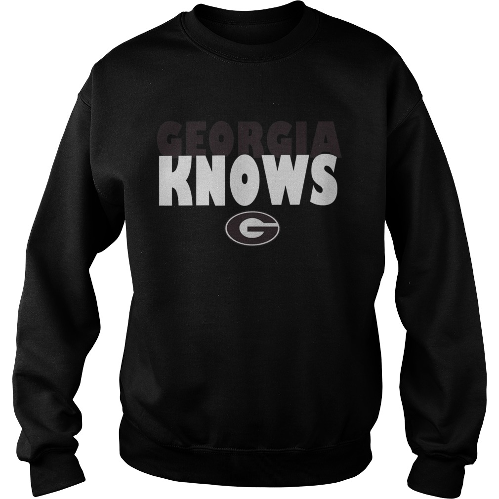 Georgia Bulldogs football Knows Sweatshirt