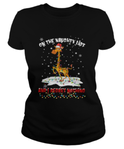 Giraffe On The Naughty List And I Regret Nothing  Classic Ladies