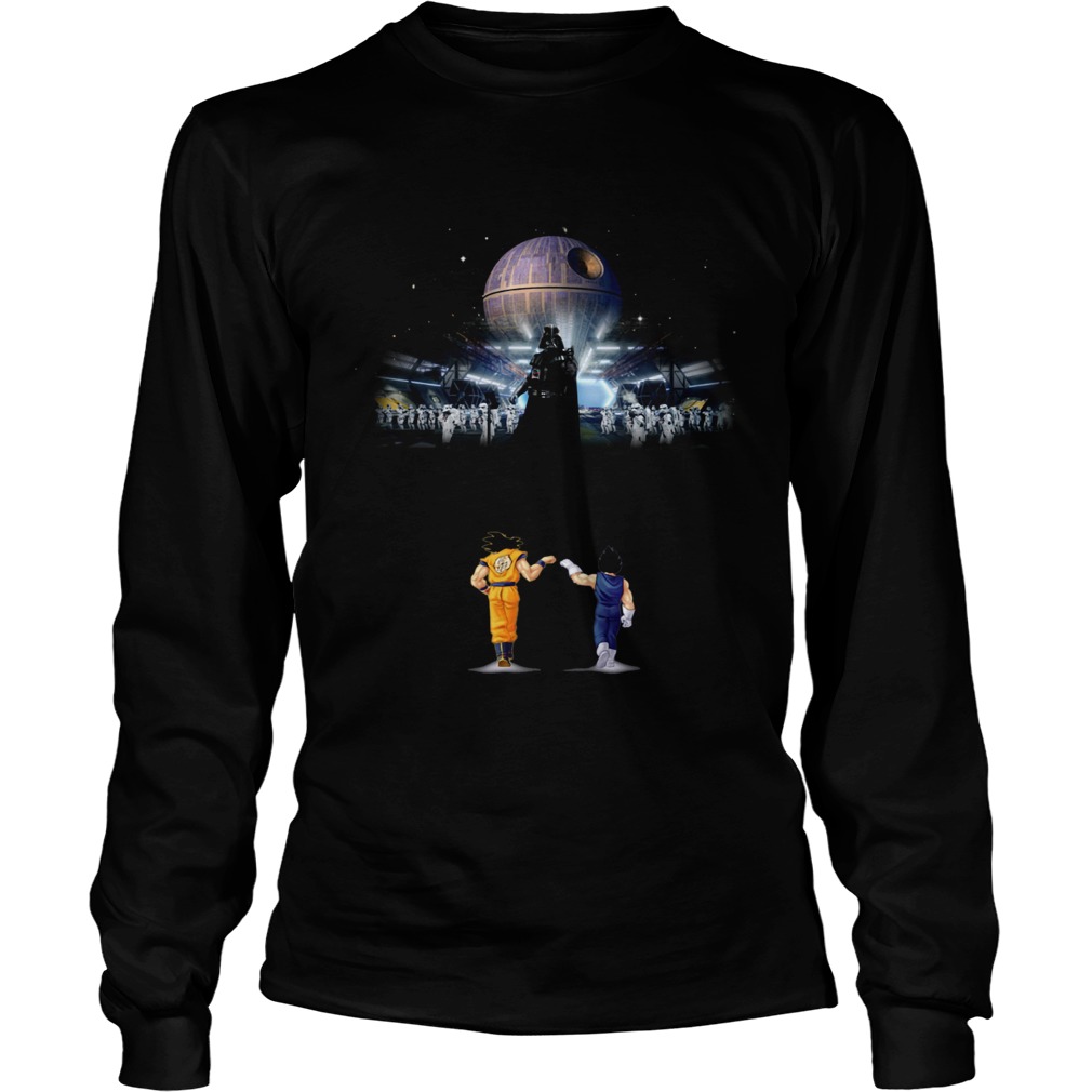 Goku and Vegeta Vs Darth Vader Star Wars LongSleeve