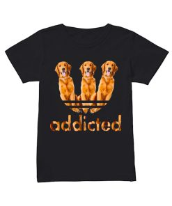 Golden Retriever Addicted Shirt Classic Women's T-shirt