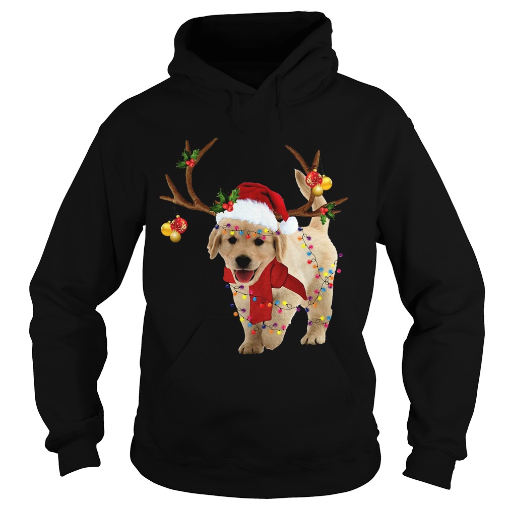 Golden Retriever Gorgeous Reindeer Crewneck Hoodie