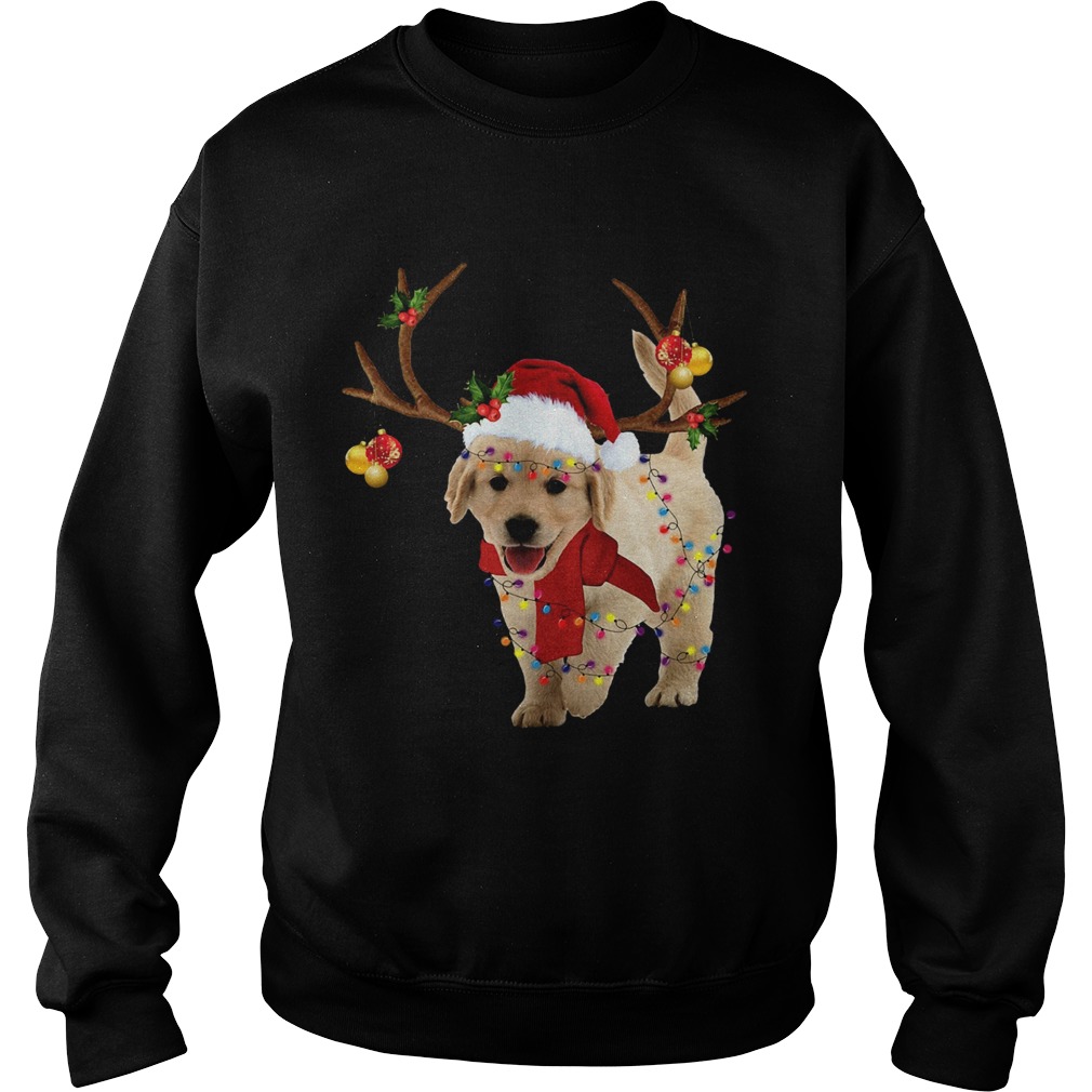 Golden Retriever Gorgeous Reindeer Crewneck Sweatshirt