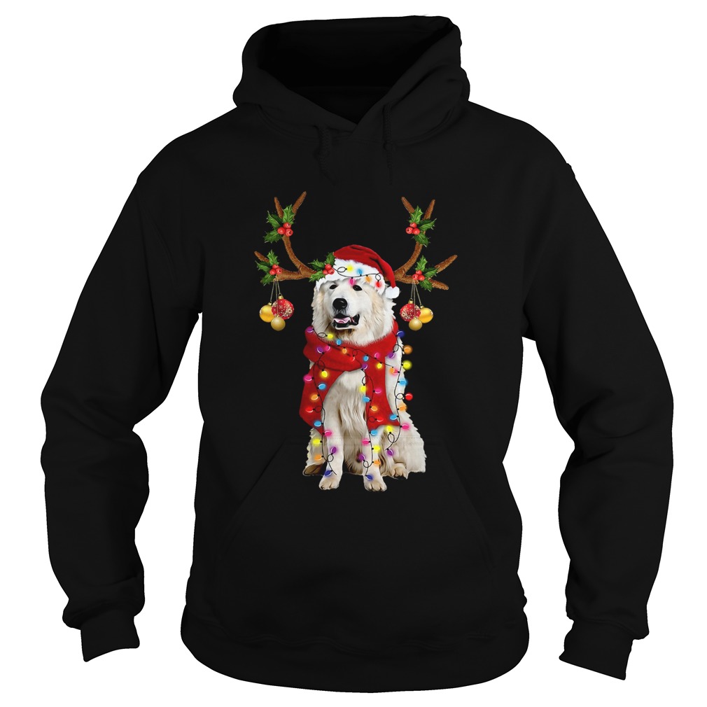 Great Pyrenees Gorgeous Reindeer Crewneck Hoodie