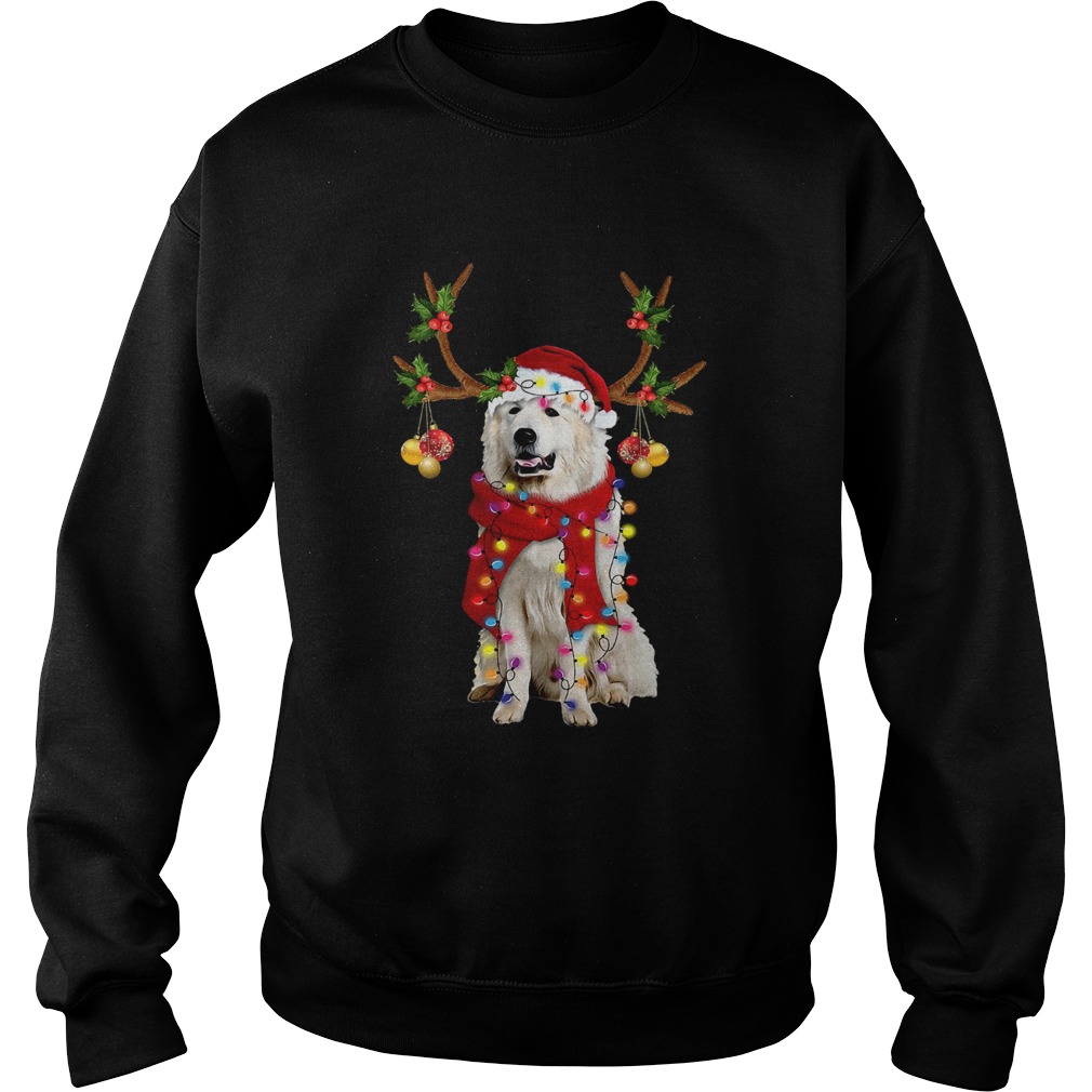 Great Pyrenees Gorgeous Reindeer Crewneck Sweatshirt