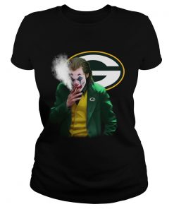 Green Bay Packers Joker smoking  Classic Ladies