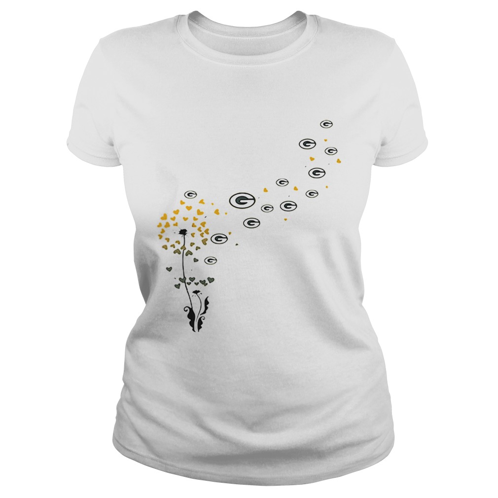 Green Bay Parkers dandelion flower Classic Ladies