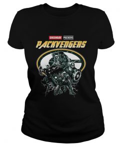 Greenbay Packers Packvengers Avengers Marvel  Classic Ladies
