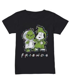 Grinch and Snoopy friends tv show Christmas  Classic Women's T-shirt