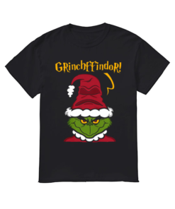 Grinchffindor Harry Potter Grinch Gryffindor Christmas  Classic Men's T-shirt
