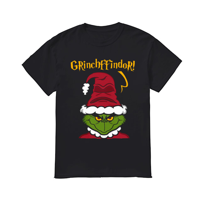 Grinchffindor Harry Potter Grinch Gryffindor Christmas Classic Men's T-shirt
