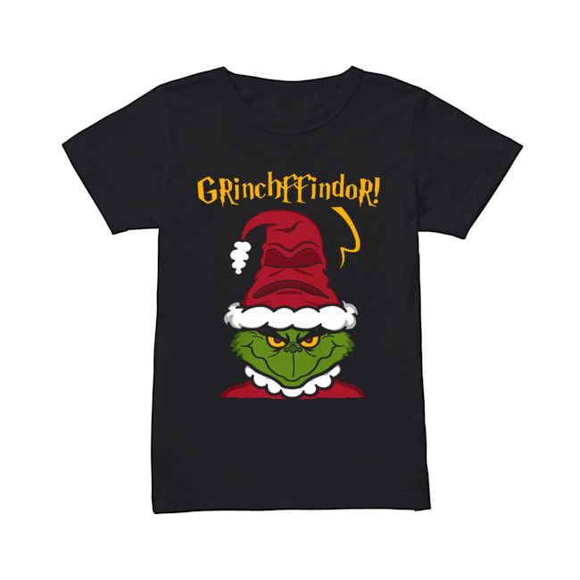 Grinchffindor Harry Potter Grinch Gryffindor Christmas Classic Women's T-shirt