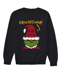 Grinchffindor Harry Potter Grinch Gryffindor Christmas  Unisex Sweatshirt