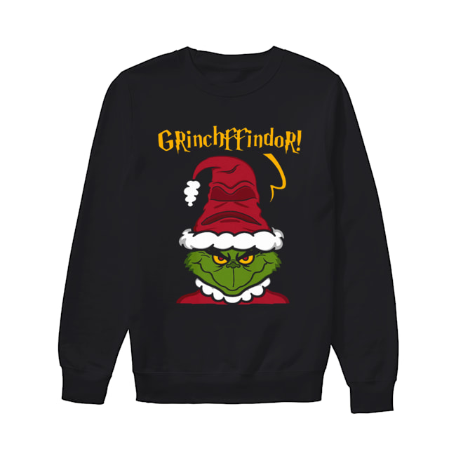 Grinchffindor Harry Potter Grinch Gryffindor Christmas Unisex Sweatshirt