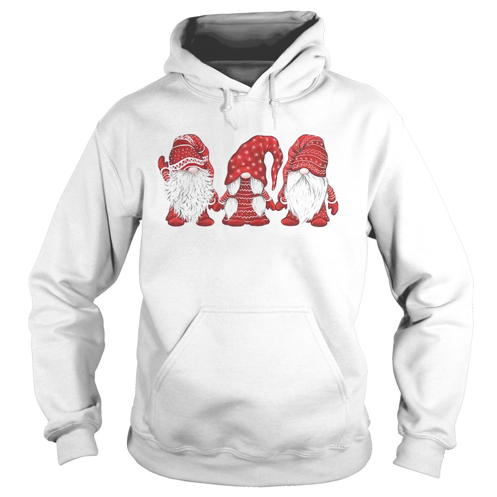 Hanging With Red Gnomies Christmas Hoodie