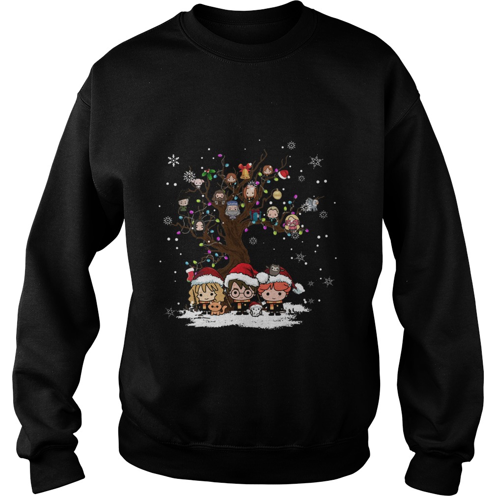 Harry Potter chracter chibi Christmas Sweatshirt